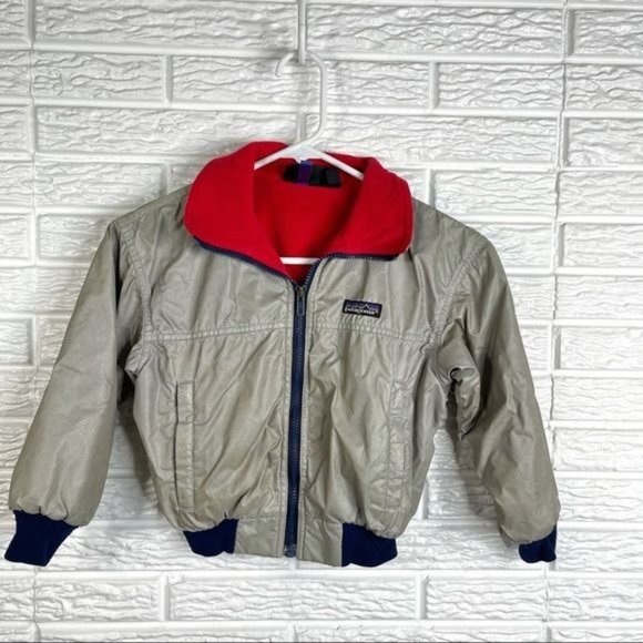 Patagonia Other - Patagonia Kids Beige Khaki Winter Coat Size 6/6X